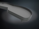 LEMANS ANTHRACITE CORNER TRAY -KESSEBOHMER