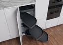 LEMANS TALL ANTHRACITE CONER TRAY -KESSEBOHMER