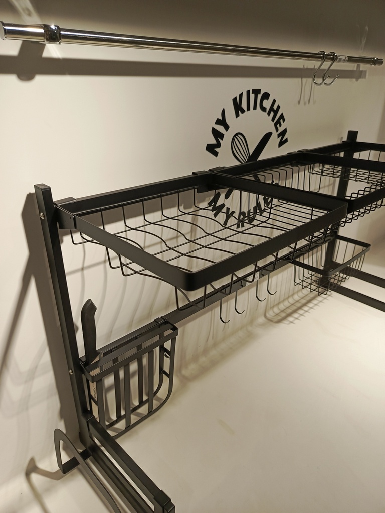 MULTI-PURPOSE SINK TOP PLATE RACK