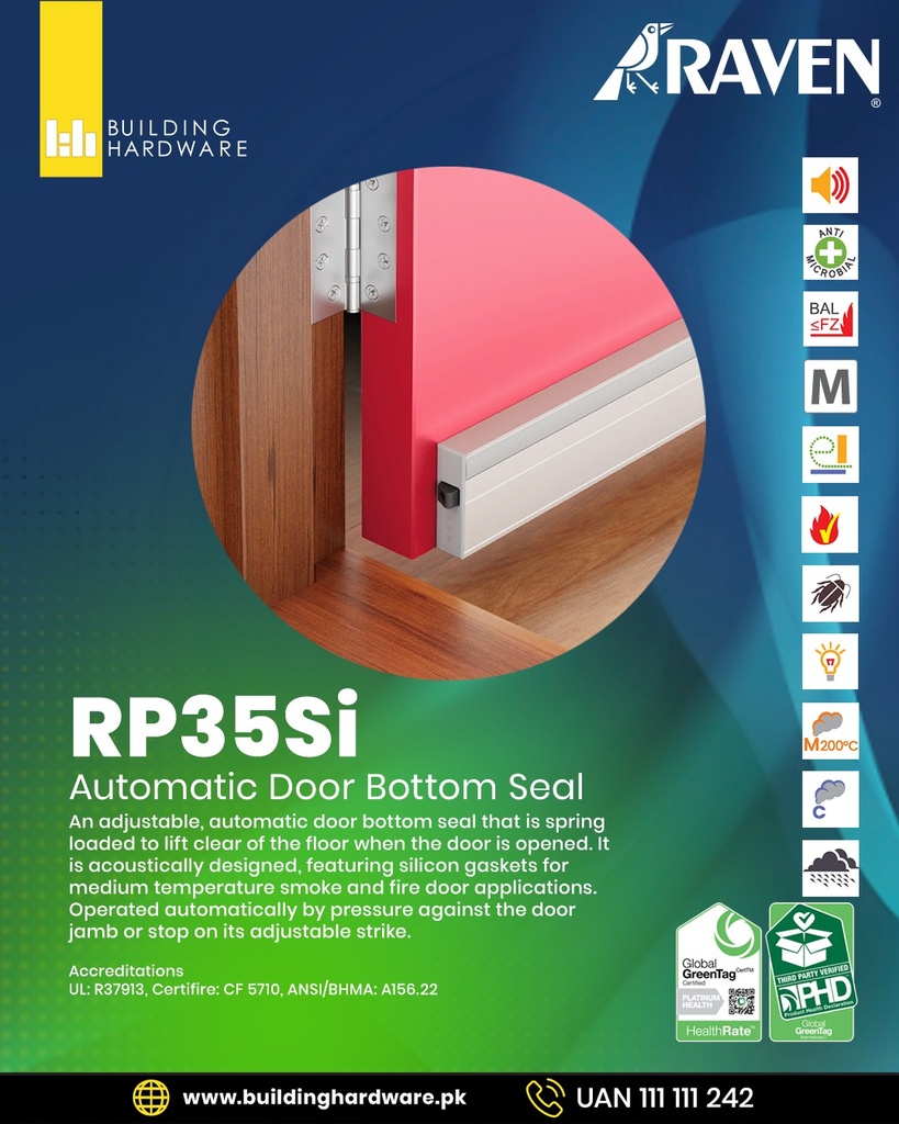 RAVEN FRONT MOUNTED DROP DOWN WEATHER SEAL RP35