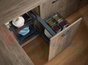 MAGIC CORNER GREY PULLOUT