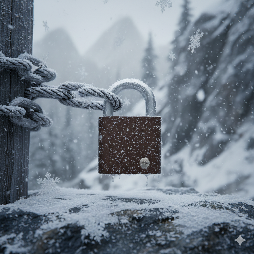 YALE 63MM WEATHER RESISTANT PADLOCK
