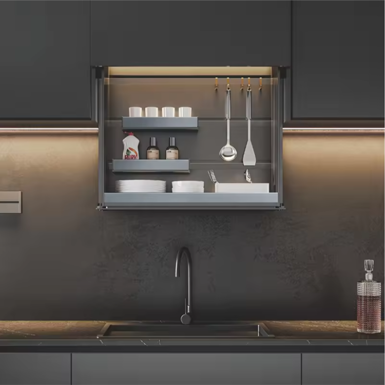 SMART TOUCH DROP DOWN HOVER CABINET