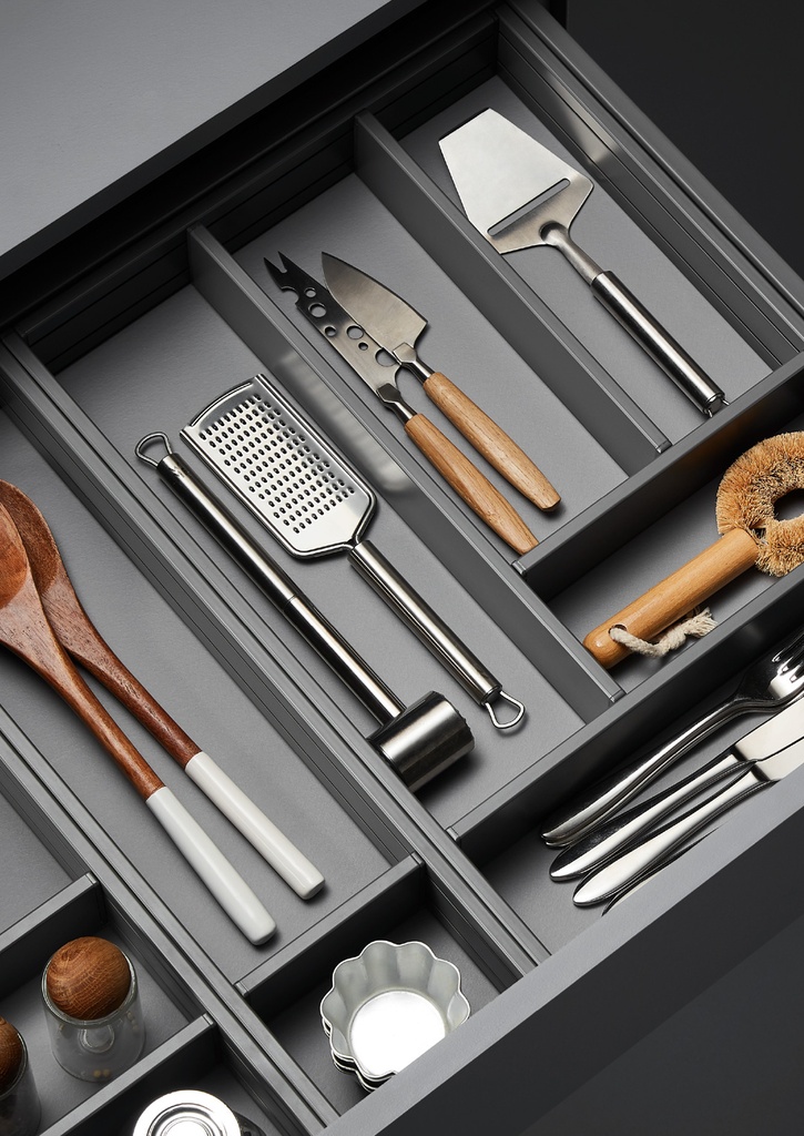 ALUMINIUM CUTLERY ORGANIZER DIVIDER- UNIHOPPER