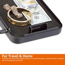 Combination Pistol Storage Safe Box Bedside Gym Multipurpose with wire