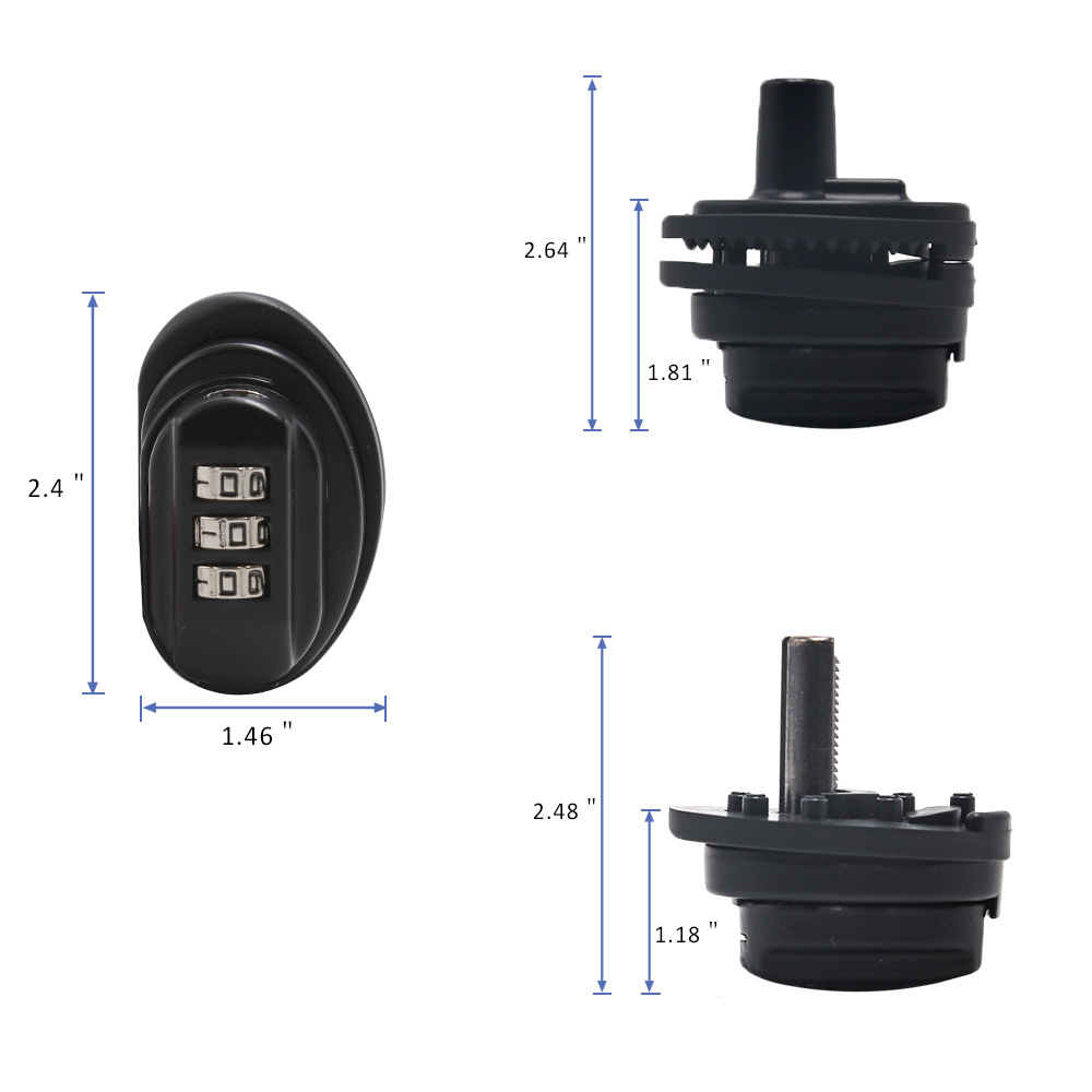 Pistol Handgun Trigger Lock safe storage (Combination Type)