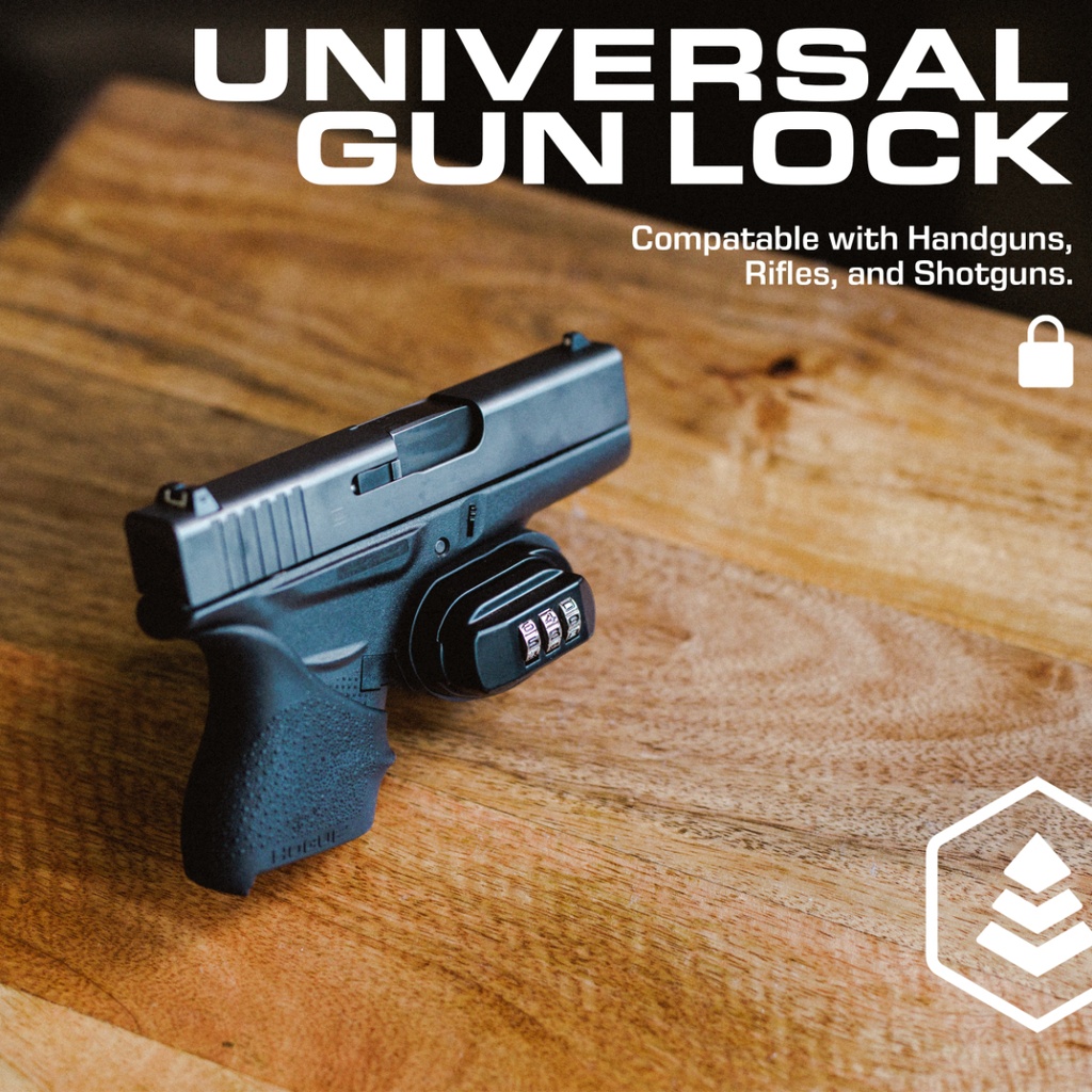 Pistol Handgun Trigger Lock safe storage (Combination Type)