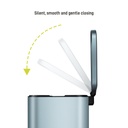 EKO Stella Blue Pedal Bin 30L | Kitchen Bin Soft-Close, Anti-Rust | EK9384P-30-TB