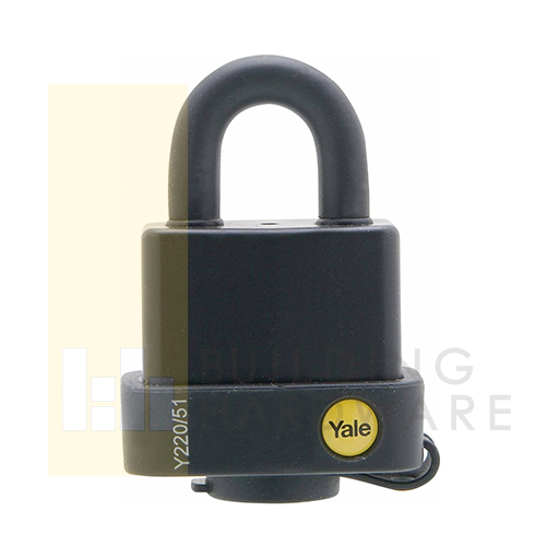 [03495] YALE 51MM WEATHERPROOF PADLOCK