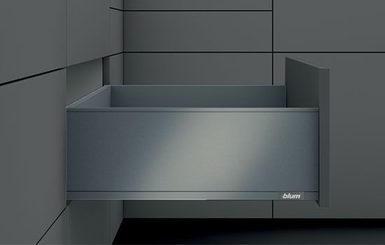Legrabox box drawer C height 7'' orion grey- Blum