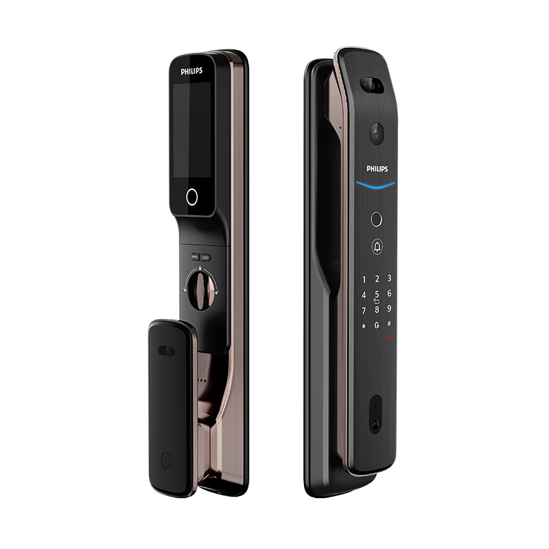[10105202] Philips- facial recognition smart door lock- 7000 series 709FVP (Copper)