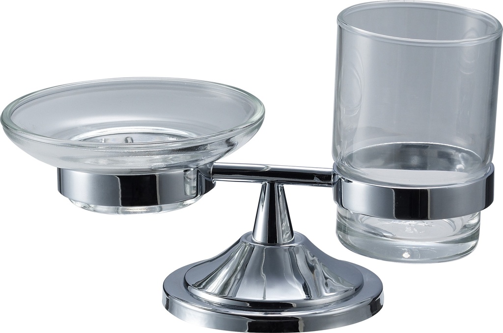 [00456] KINGROOM SOAP & BRUSH HOLDER FS-58H