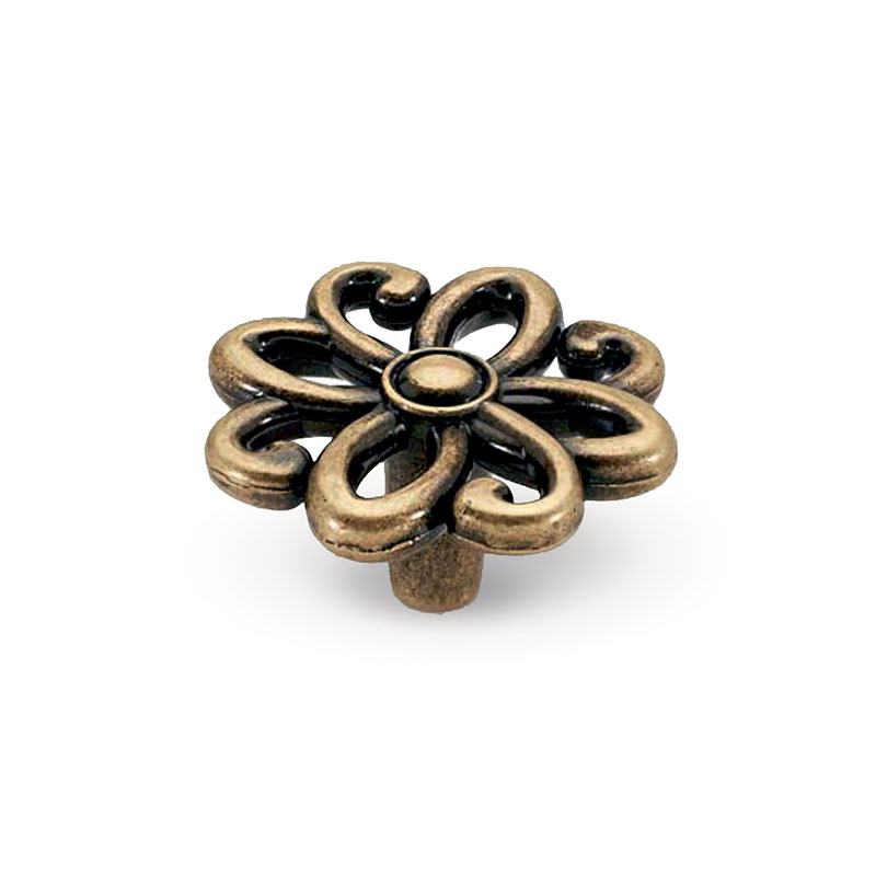 [100102314] FERRETTO FURNITURE KNOB 375 (Antique Brass)