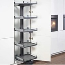 CONVOY LAVIDO PANTRY UNIT 600MM ANTHRACITE- KESSEBOHMER