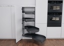 LEMANS HIGH-BOARD ANTHRACITE TALL CONER TRAY -KESSEBOHMER