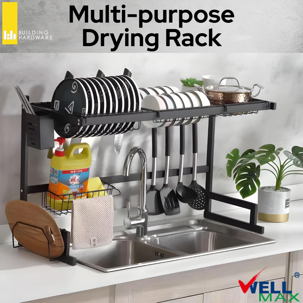 MULTI-PURPOSE SINK TOP PLATE RACK