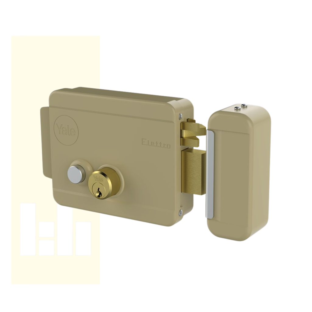 [90300345] YALE ELECTRIC RIM LOCK (Left)