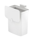 EKO Cabinet Hanging Waste Bin 9L | Kitchen Utility Food Waste (White) | EK6008-9L-WH