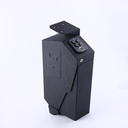 Drop-Down Biometric Pistol safe Bedside Under-Desk Application