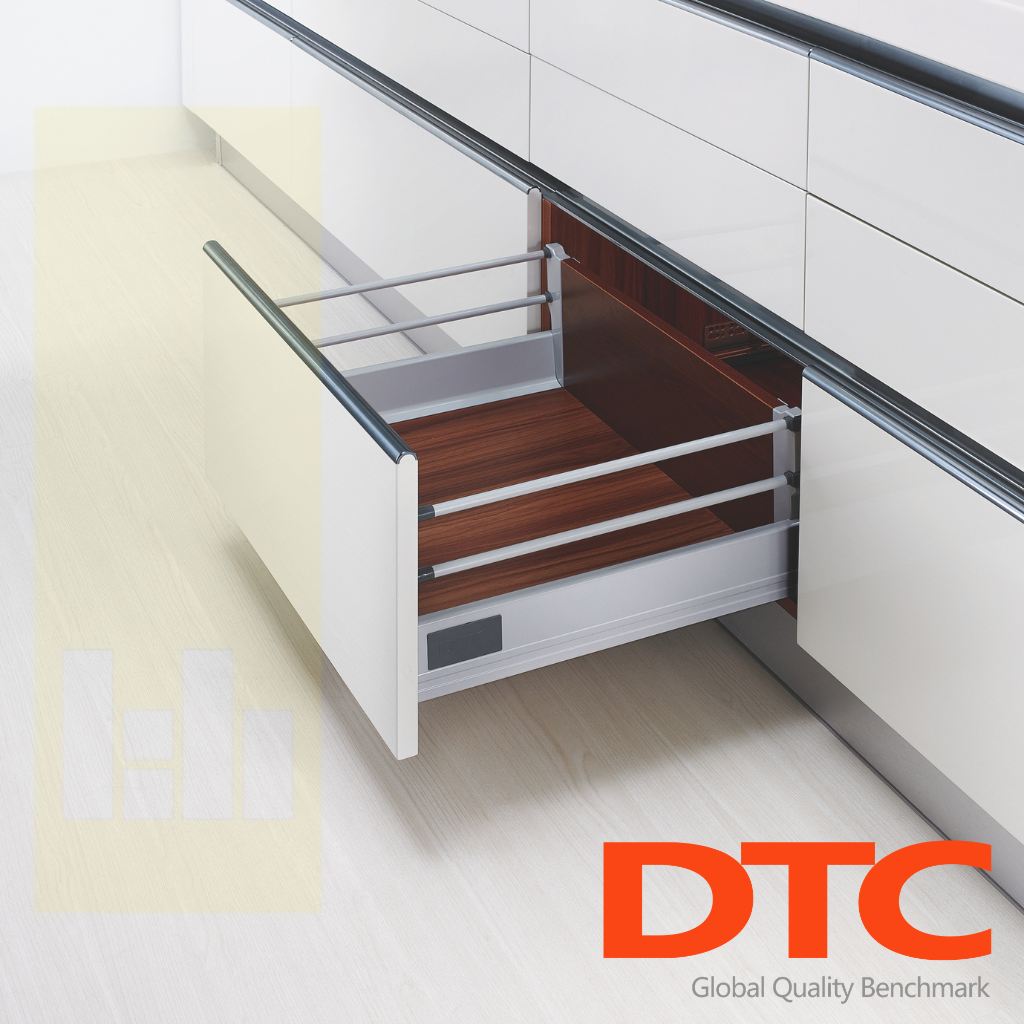 [100406175] DTC Tandembox Double Gallery Round Grey