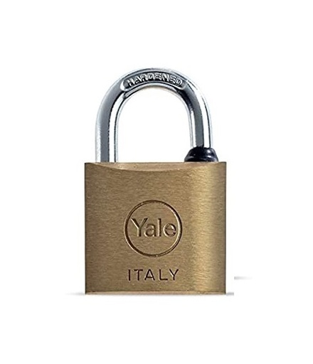 [05323] YALE 70MM BRASS PADLOCK