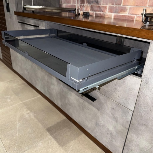 [71105957] GREY INNER HOB TRAY GLASS FRONTED 007 -WELLMAX