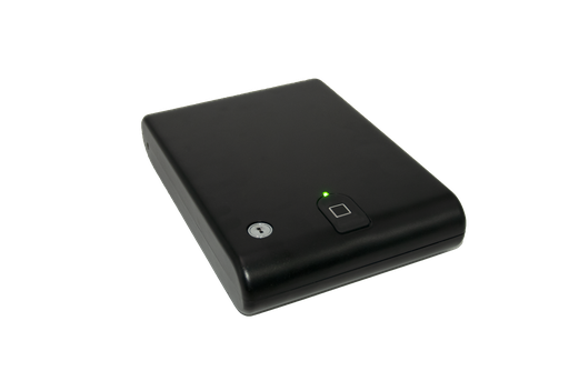 [BHO-0005] Biometric Pistol Storage Safe Box Bedside Gym Multipurpose with wire